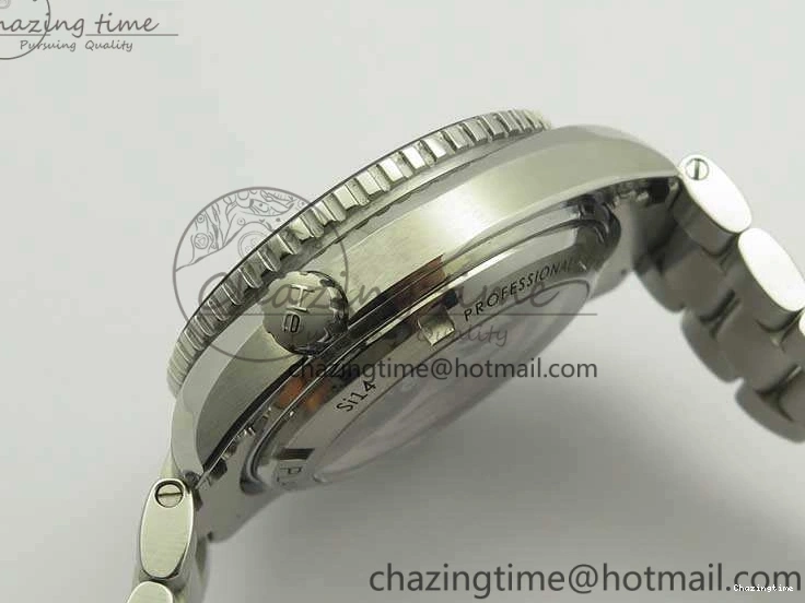 0718 Durable Planet Ocean Professional Ceramic Bezel 42mm 1:1 MK Best Edition Silver Markers On SS Bracelet A 8085